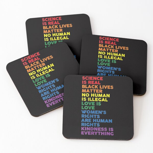 Item preview, Distressed Science Is Real Black Lives Matter LGBT Pride  designed and sold by RussellRoss.