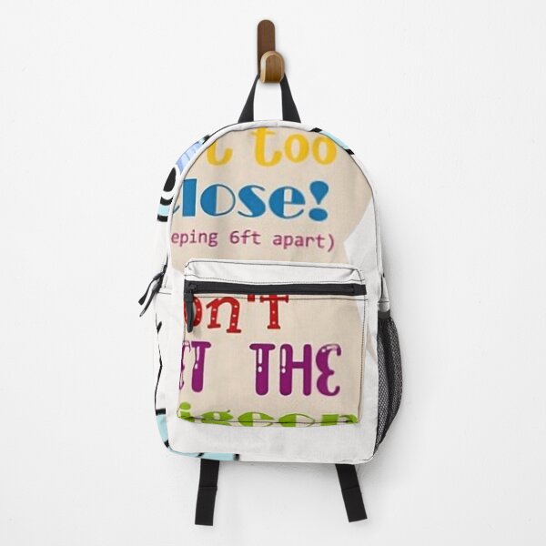 Item preview, Don't Let The Pigeon Get Too Close Funny Teacher Distance designed and sold by JonesErin.