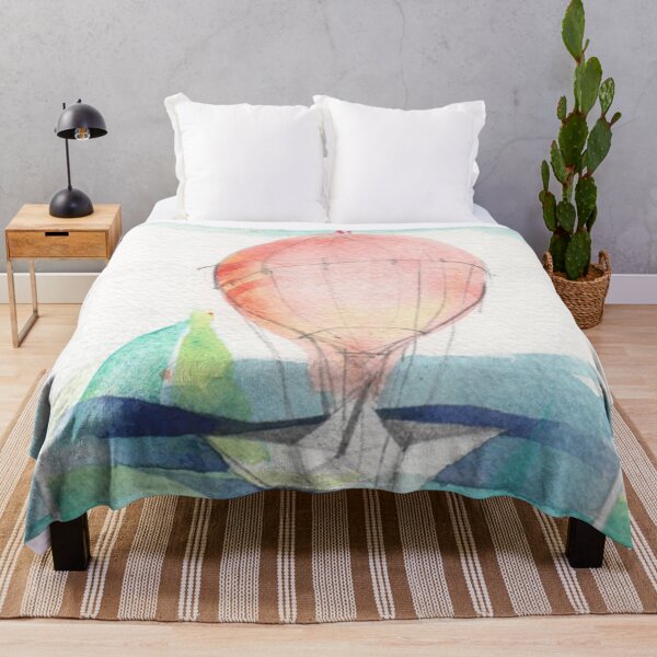 Item preview, hot-air balloon - watercolor designed by Tizi Graphics designed and sold by TiziGraphics.