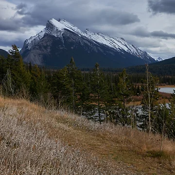 Artwork thumbnail, Mount Rundle (Banff, Alberta) by stevewhitephoto