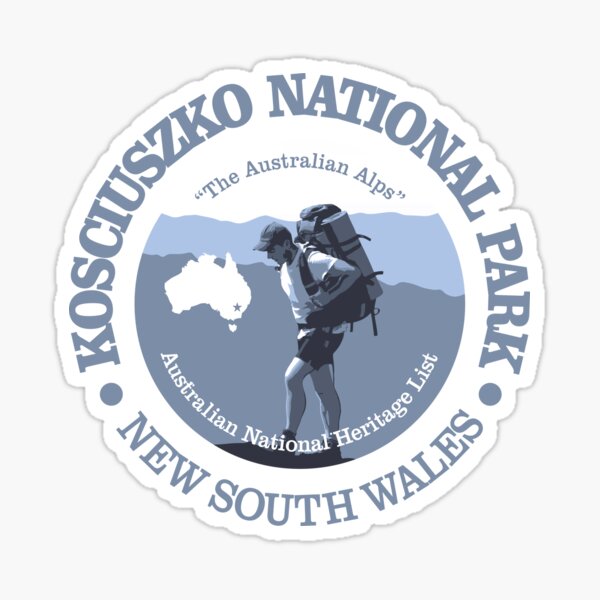 Kosciuszko National Park (BG) Sticker