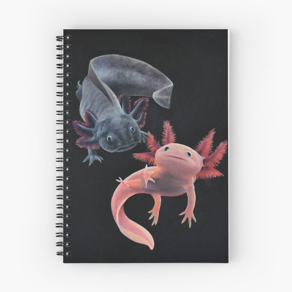 Aperçu de l'œuvre Danse des axolotls créée et vendue par PaintedBeak.