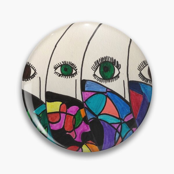 Item preview, Face Mask Family. Original Abstract Artwork Art designed and sold by Paint2morrow.