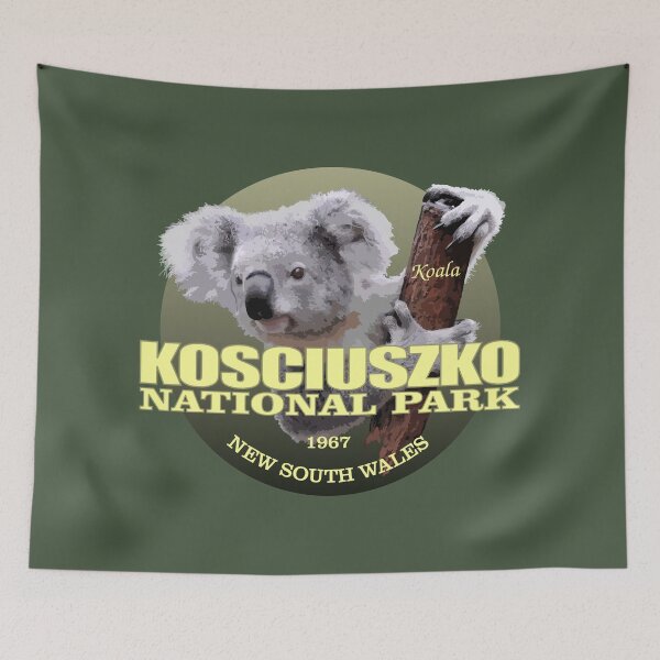 Item preview, Kosciuszko National Park (Koala)(WT) designed and sold by curranmorgan.