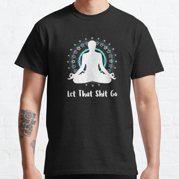 Shut Up Funny YOGA Peace Summer Namaste T-Shirt