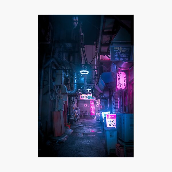 Artikel-Vorschau von Dark City-Vibes in Tokio, designt und verkauft von TokyoLuv.