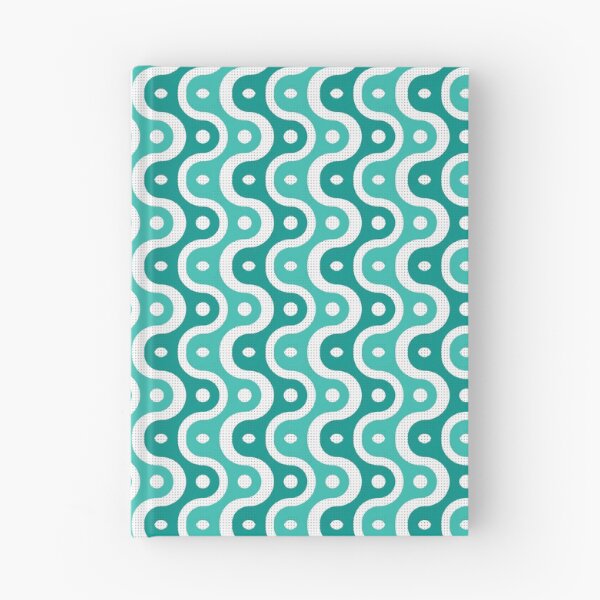 Item preview, Microbial Life Geometric Pattern – Teal designed and sold by RoguePatterns.