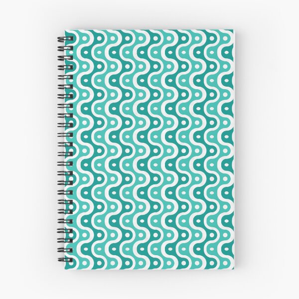 Item preview, Microbial Life Geometric Pattern – Teal designed and sold by RoguePatterns.