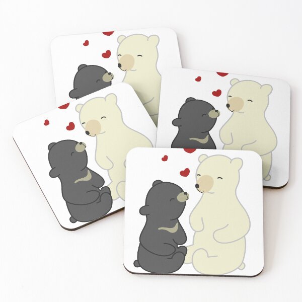 Item preview, Cute Bears in Love designed and sold by StickersByJYen.