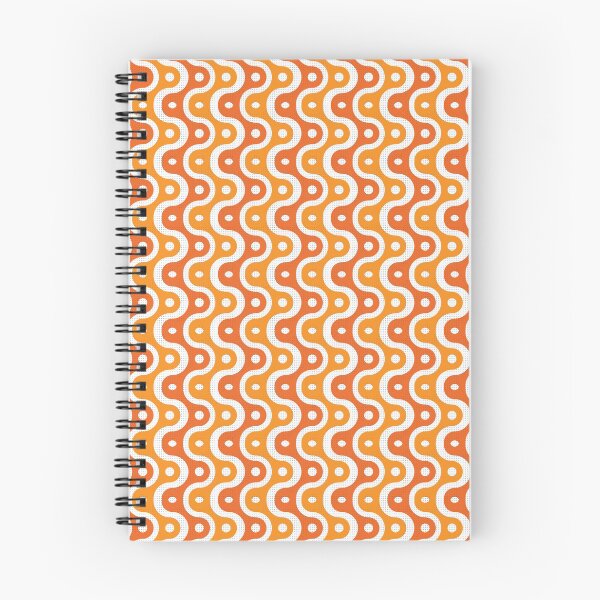 Item preview, Microbial Life Geometric Pattern – Orange designed and sold by RoguePatterns.
