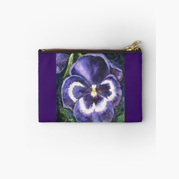 Item preview, The Giant Purple Pansy Acrylic Painting designed and sold by Heatherian.