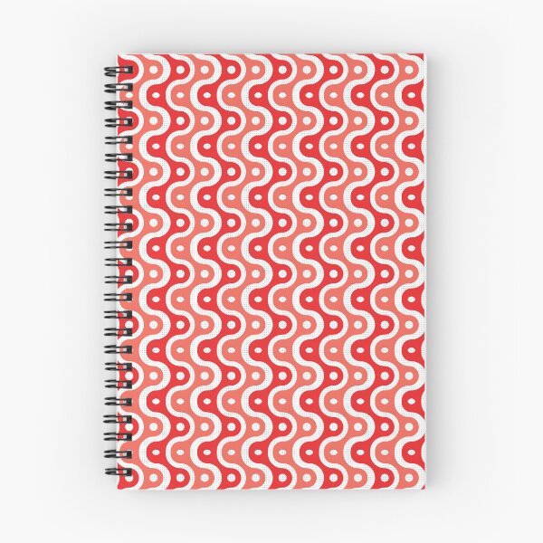 Item preview, Microbial Life Geometric Pattern – Red designed and sold by RoguePatterns.