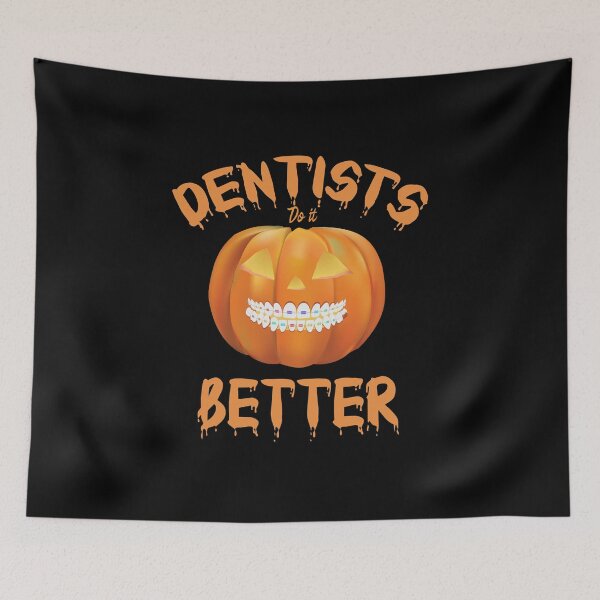 Item preview, Halloween Dentists do it better, Funny Halloween, Birthday Halloween Gift designed and sold by Shozon.