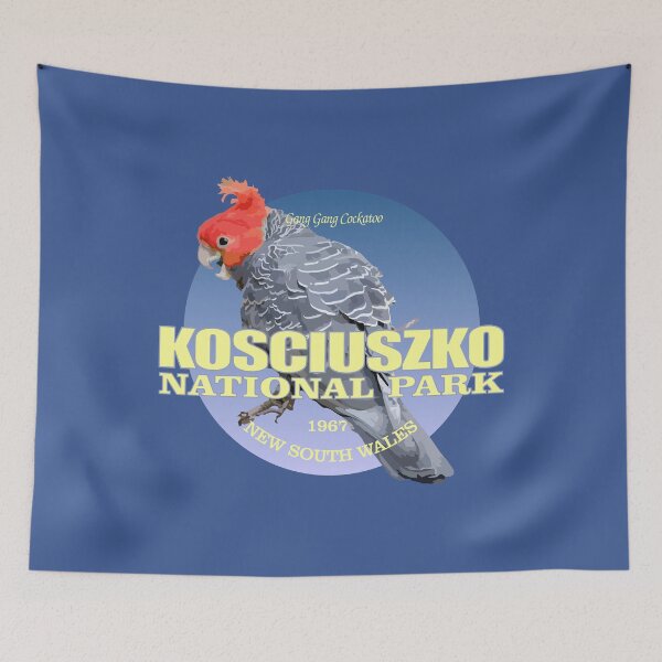Item preview, Kosciuszko National Park (Gang Gang Cockatoo)(WT) designed and sold by curranmorgan.