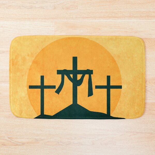 Item preview, Jesus Bathmat  designed and sold by IbdArt Design.