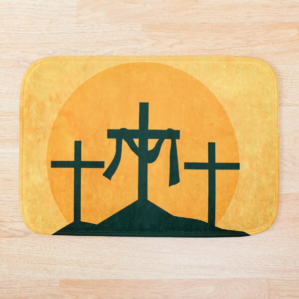 Item preview, Jesus Bathmat  designed and sold by IbdArt Design.