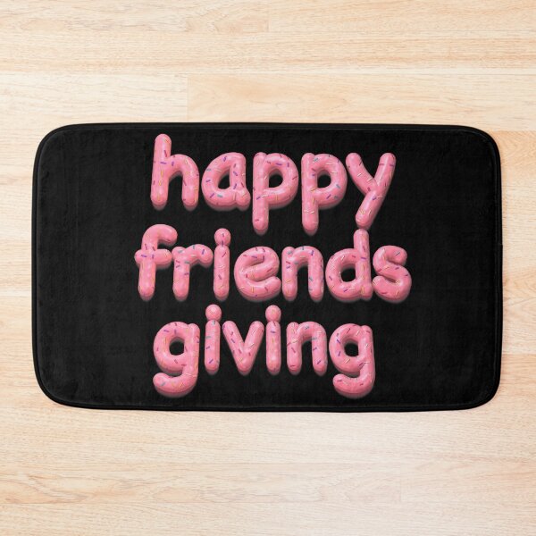 Item preview, Happy Friendsgiving Pink Donuts designed and sold by WordsmithNerd.