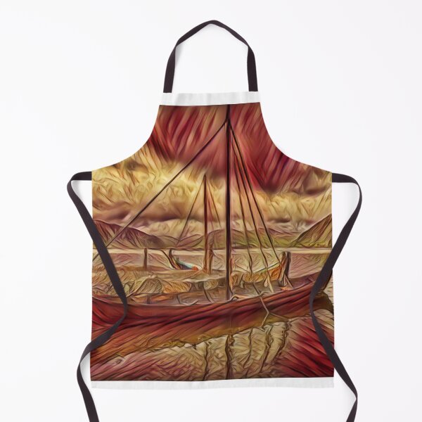 Item preview, Viking Boat, Ready to Leave Shore designed and sold by PaganGodsOnline.