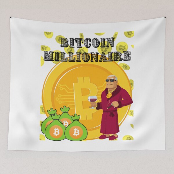 Item preview, Bitcoin Millionaire, Cryptocurrency designed and sold by WinningUniverse.