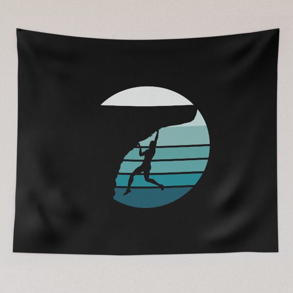 Item preview, Retro Rock Climbing designed and sold by EstelleStar.