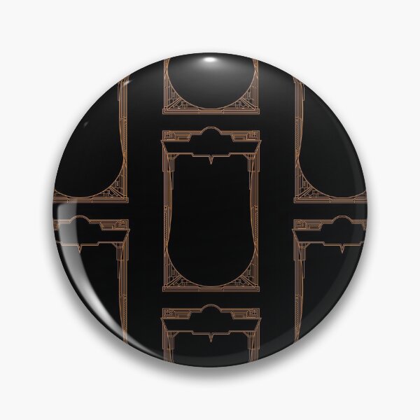 Item preview, Art Deco Vintage Retro A Dreamer`s Frame Of Mind Geometric Line Abstract designed and sold by 108dragons.