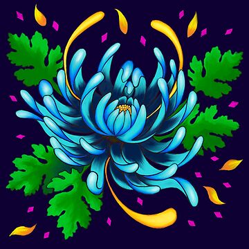 Artwork thumbnail, Chrysanthemum by Flickingjane
