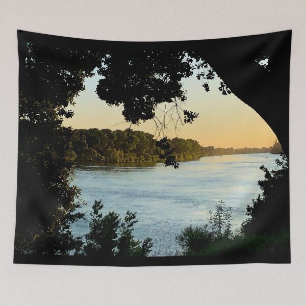 Item preview, Sacramento River Sunset Oxbow designed and sold by tymonardo.
