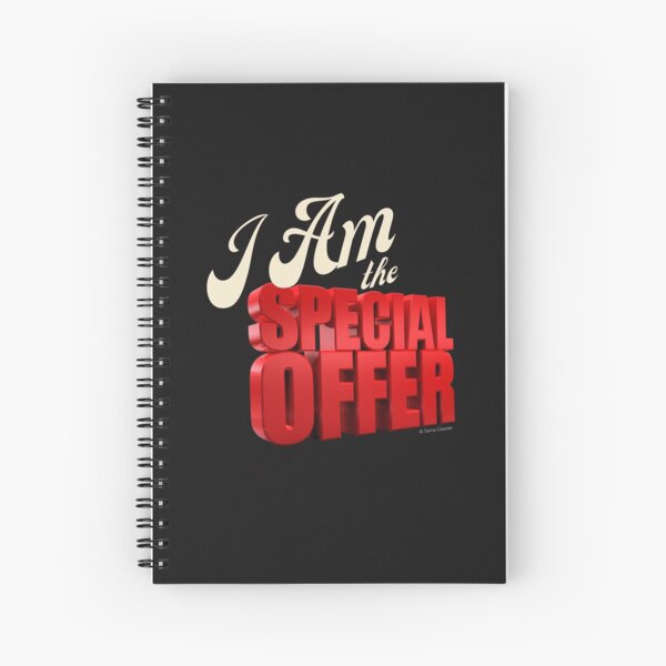 Special Offer Cleaning Crew Gifts, Housekeeping Humor Spiral Notebook