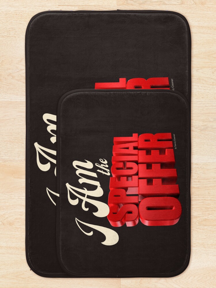Alternate view of Special Offer Cleaning Crew Gifts, Housekeeping Humor Bath Mat