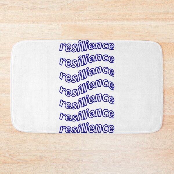 Item preview, Resilience in blue text  designed and sold by Luccianos.