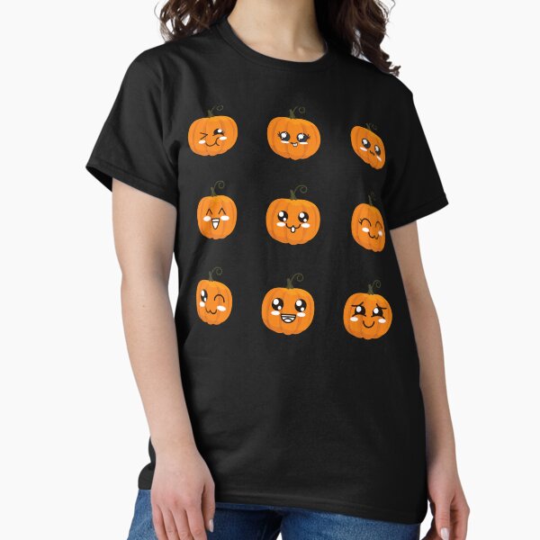 Item preview, Kawaii Halloween Cute Little Pumpkin Faces designed and sold by Aishwarya  Singh.