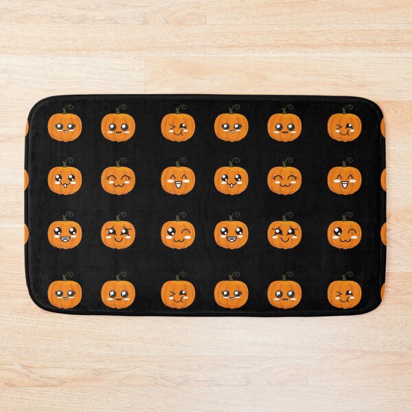 Item preview, Kawaii Halloween Cute Little Pumpkin Faces designed and sold by Aishwarya  Singh.