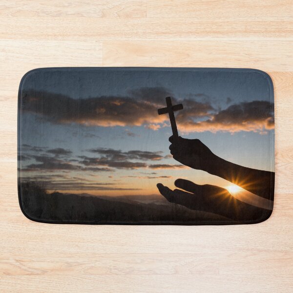Item preview, Jesus Bathmat  designed and sold by IbdArt Design.