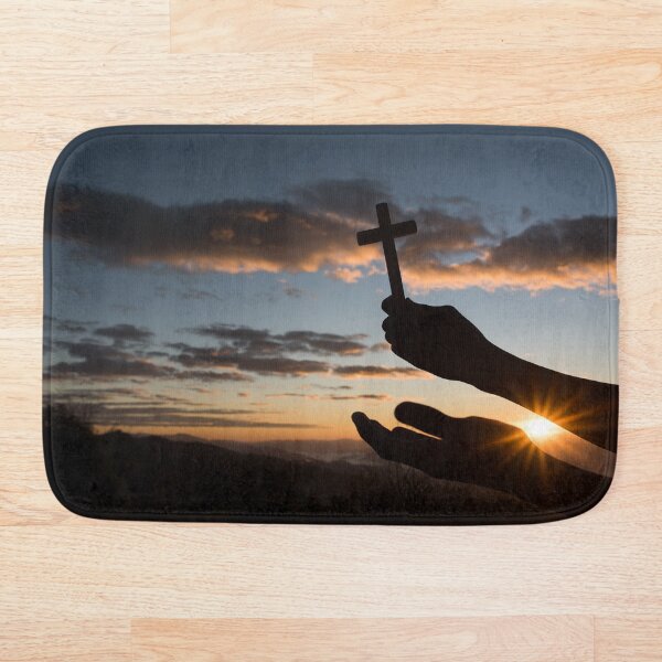 Item preview, Jesus Bathmat  designed and sold by IbdArt Design.