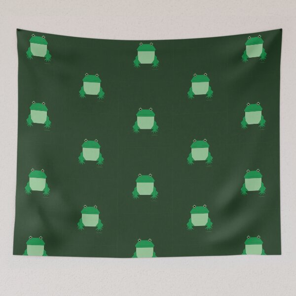 Item preview, Geometric Frog Pattern designed and sold by Caseymakesart.