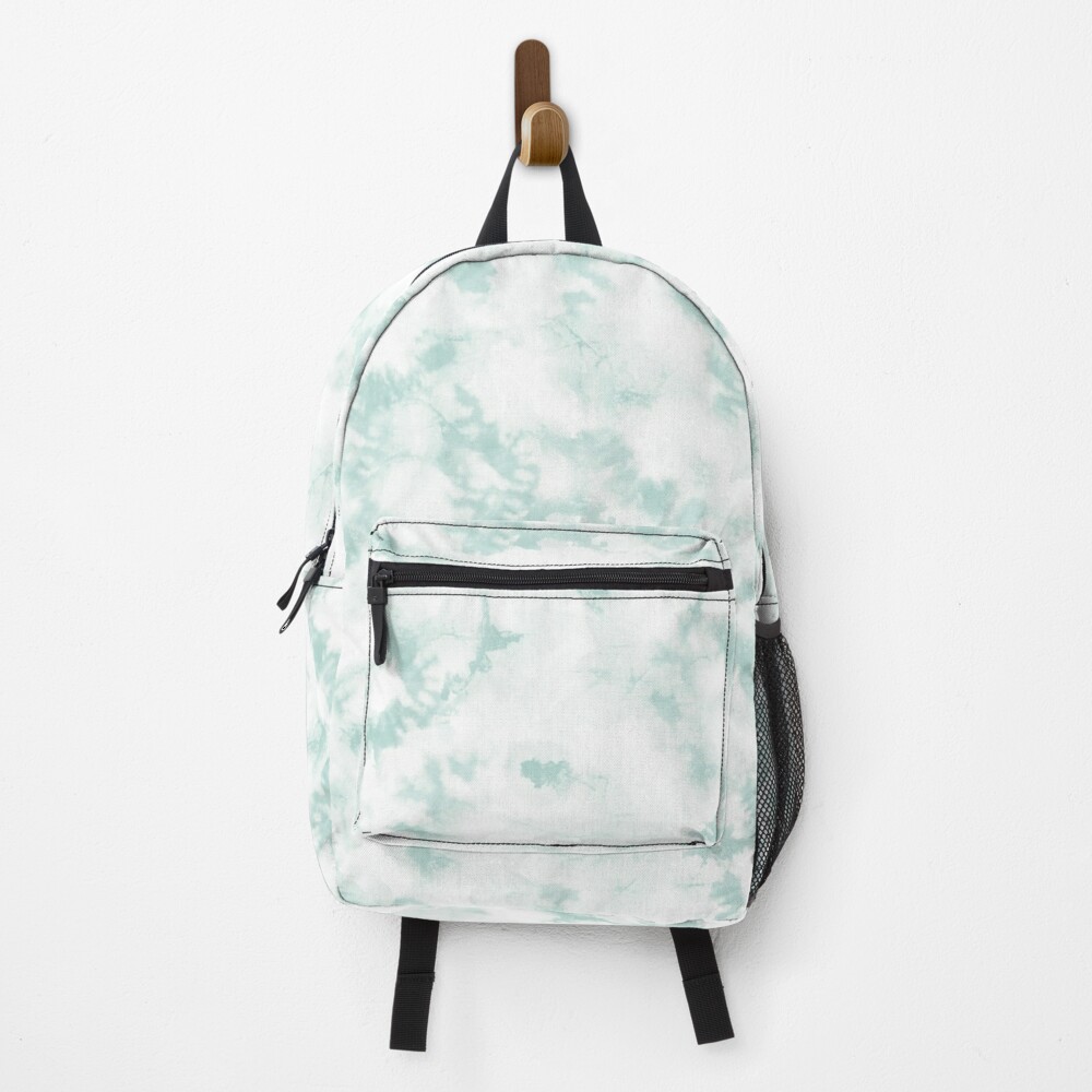 Discover Mint Turquoise Tie Dye by Erin Kendal Backpack