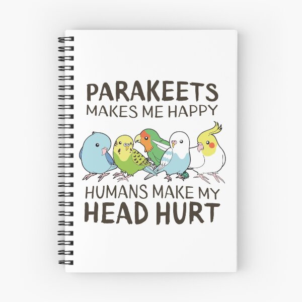 Item preview, Parakeet Lover Funny Quote Art designed and sold by MrEddie10.