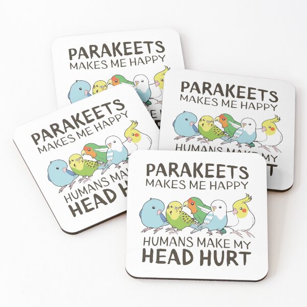 Item preview, Parakeet Lover Funny Quote Art designed and sold by MrEddie10.