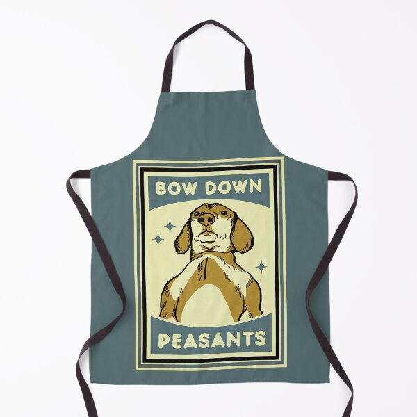 Item preview, Funny Dachshund Bow Down Peasants Vintage Poster designed and sold by Reiyankhairina.
