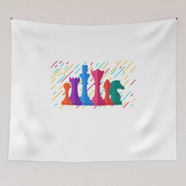 Item preview, Chess T-Shirt Colorful Design designed and sold by TeeStoreMeStore.