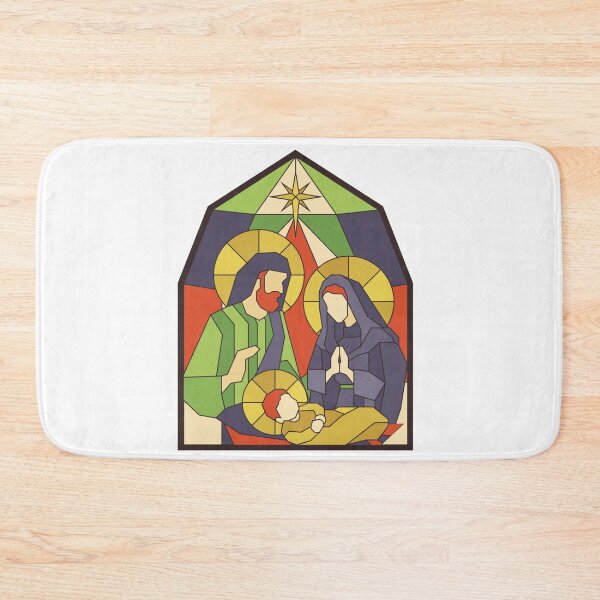 Item preview, Jesus Bathmat  designed and sold by IbdArt Design.