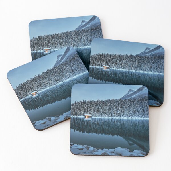 Item preview, Lake Louise boathouse designed and sold by stevewhitephoto.