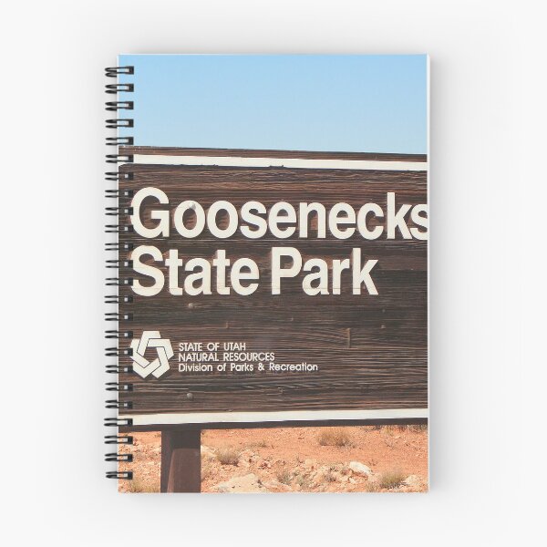 Artikelvorschau, Schwanenhals State Park Zeichen, Utah, USA entworfen und verkauft von FranWest.