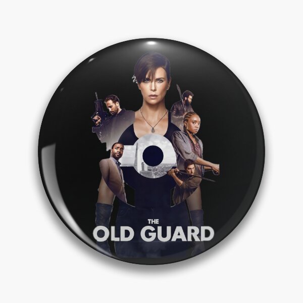 Item preview, The Old Guard sticker best action movie 2020 best seller item designed and sold by Gym Gorilla designs.