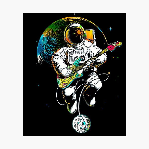 Banes World Guitar Love Trending Wall Art Poster