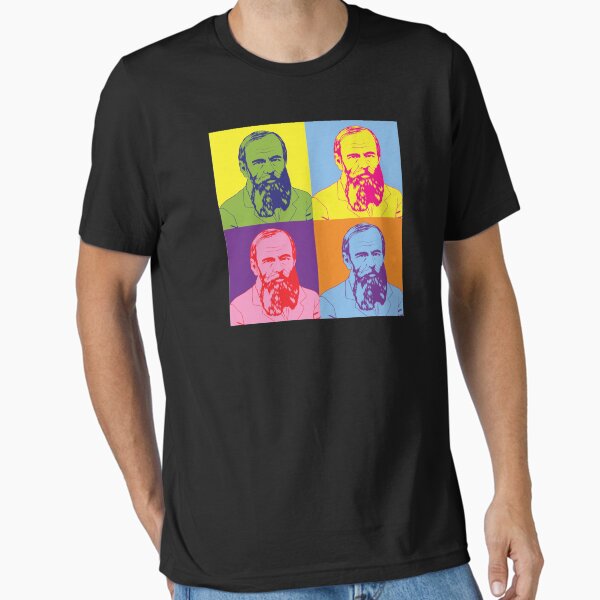 Item preview, Diseño pop art del escritor ruso Fiódor Dostoievski designed and sold by jakehughes2015.