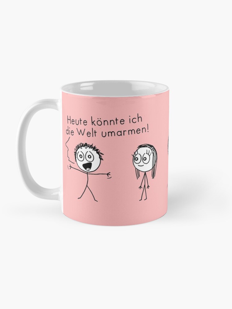 Alternative Ansicht von Welt umarmen islieb Kaffeebecher