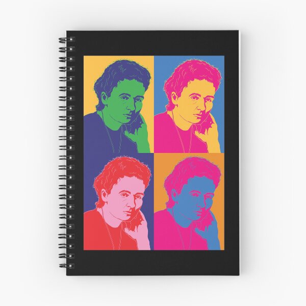 Item preview, Pop Art Portrait Girls In STEM Marie Curie print designed and sold by jakehughes2015.