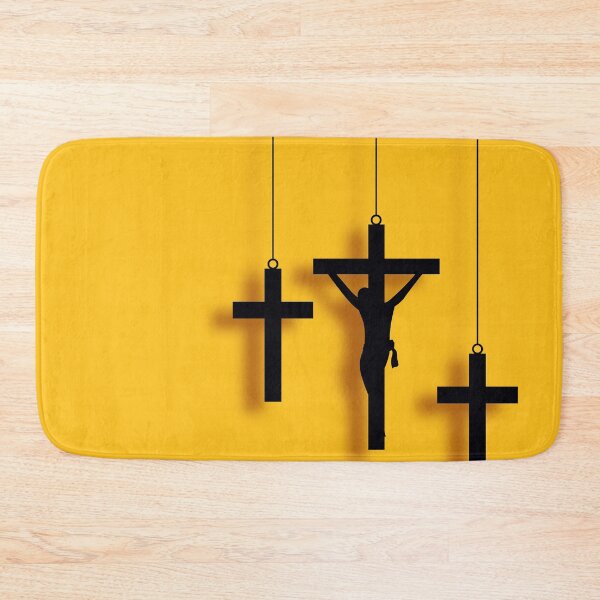Item preview, Jesus Bathmat  designed and sold by IbdArt Design.