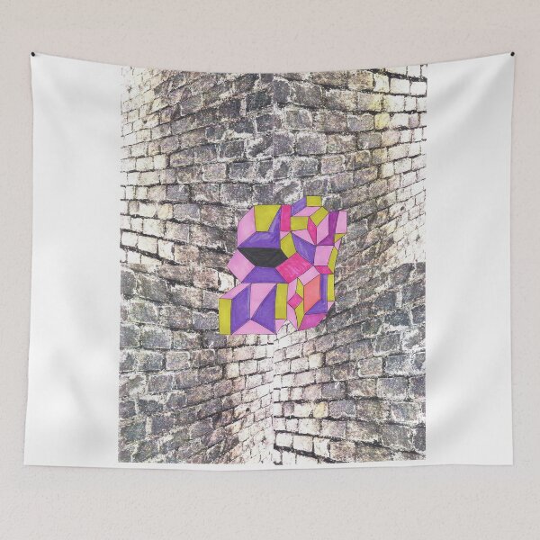 Item preview, QUADRADIMENSIONAL ON COBBLESTONE #33 designed and sold by DAVID Liberty.